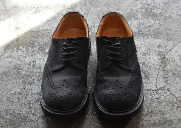 QUILP by TRICKER'S 스웨이드 가죽 신발