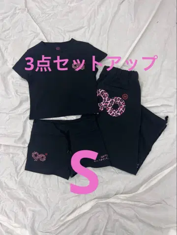 9090 girl logo 사이즈 S 셋업