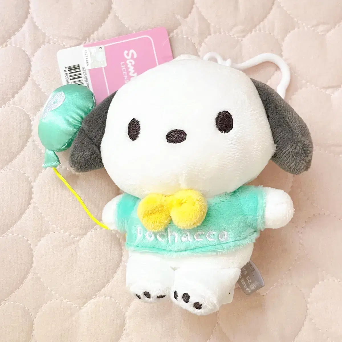 산리오 포차코 풍선 10cm 키링 인형