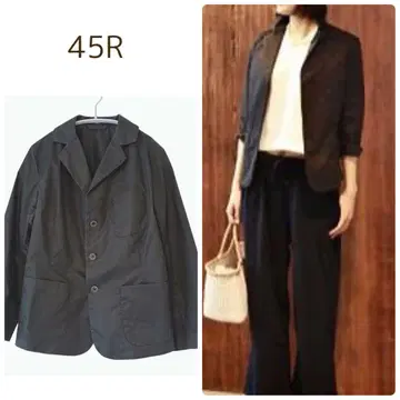 45r 포티 파이브 자켓 테일러드 자켓 블레이저 M 블랙