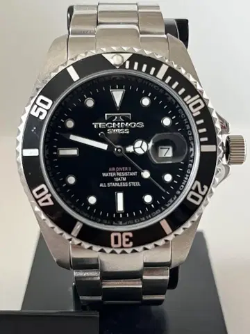 TECHNOS SWISS TAM629 에어 다이버 II 작동품