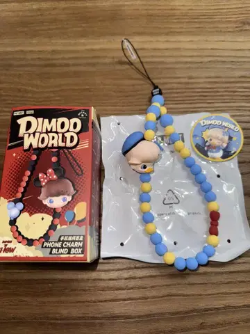 POP MART DIMOD WORLD 디즈니 스마트폰 스트랩