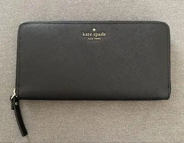 미사용 Kate spade 케이트 스페이드 장지갑 블랙 가죽