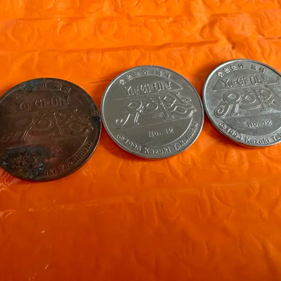 YU-GI-OH | 유희왕 Yu-Gi-Oh! Red-Eyes Black Dragon Coin 3-piece bulk #유희왕,#코인,#토큰,#수집,#Exonumia  on Bunjang Global Site.