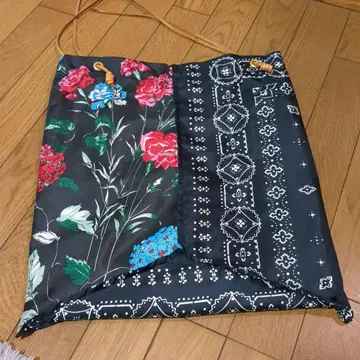 마니프리 manipuri/마니프리 스카프 토트백 L 사이즈 블랙