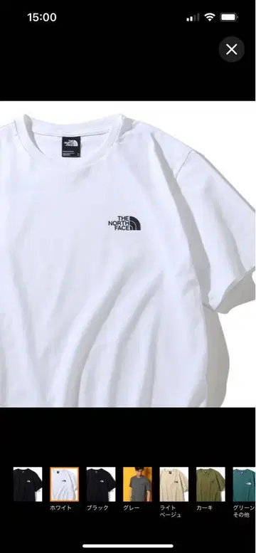 택 포함 새상품 노스페이스 S/S SIMPLE DOME TEE