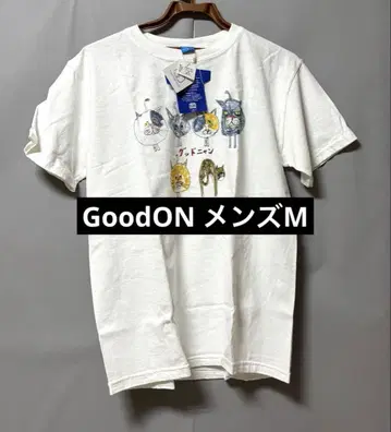 레어 미사용 새상품 GoodON 굿온 티셔츠 굿냥 남성용 M
