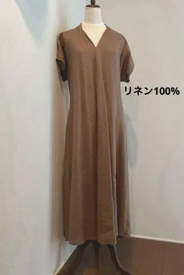 린넨 원피스