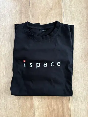 i space 주주 특전 티셔츠 블랙