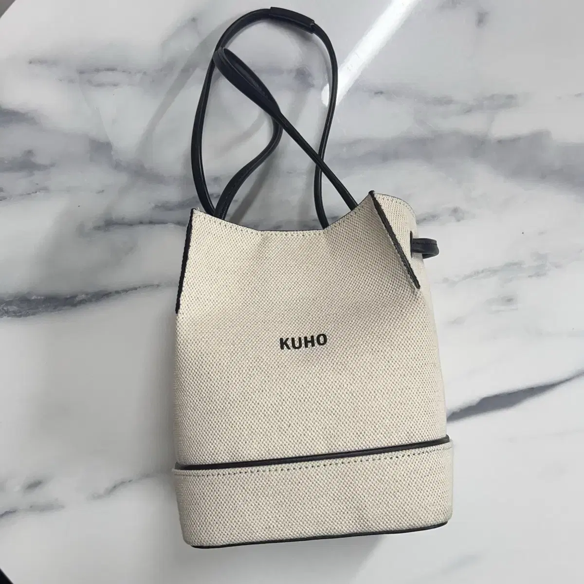 【KUHO】 Canvas Bucket Bag Designer fashion, Seoul-fully created | W Concept