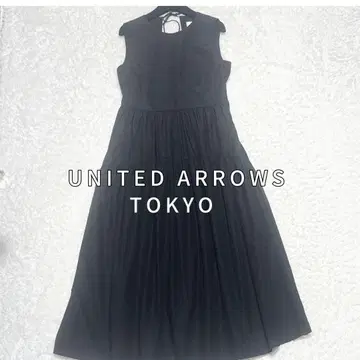 새상품급 UNITED ARROWS 블랙 슬리브리스 원피스 정가 2.8