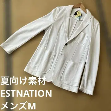 ESTNATION 화이트 자켓