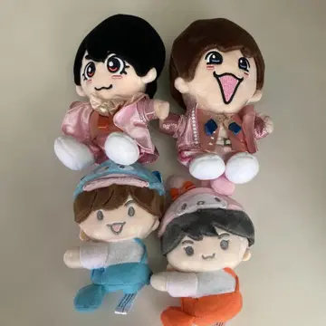 나니와 단시 봉제 인형 4종 세트