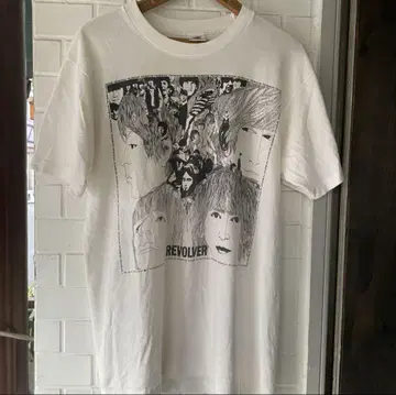 90s The Beatles Revolver 빈티지 티셔츠