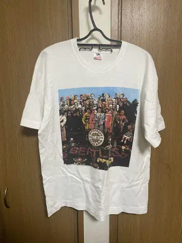 90년대 빈티지 BEATLES Sgt Peppers 밴딩 티셔츠 L