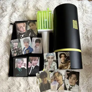 nct 응원봉 잔디 둔기 트레이딩 카드 포함