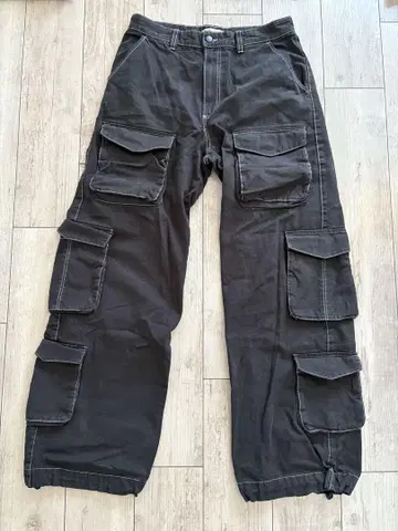 자라 블랙 카고 팬츠 EUR 42