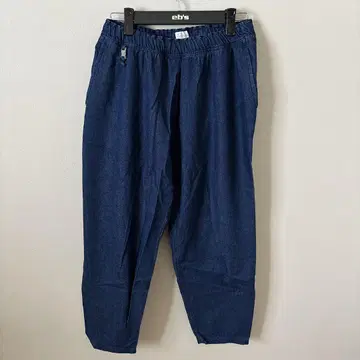 UPPER FIELD DONE 네이비 블루 데님 팬츠 L