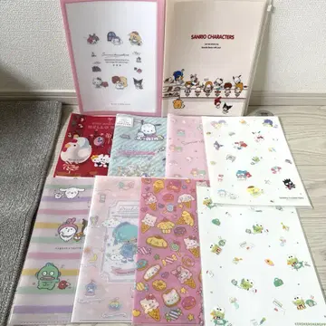산리오 클리어 파일 묶음 판매