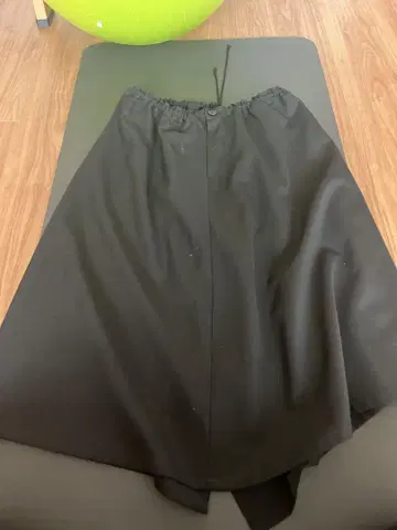 Ground Y 블랙 스커트
