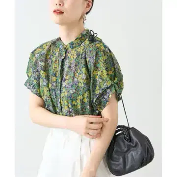 JOURNAL STANDARD L'ESSAGE 턱 슬리브 셔츠