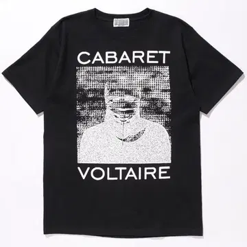 CAV EMPT x Cabaret Voltaire 티셔츠