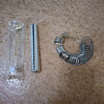 반지 게이지 전국 표준 손가락 반지 번호형 반지 게이지 막대