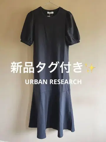 URBANRESEARCH SONNYLABEL 차콜 롱 원피스