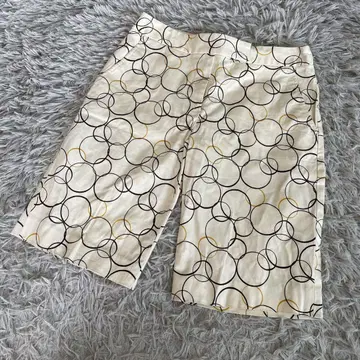LUCA 루카 레이디 랙 루카 샤봉 무늬 하프 팬츠 숏 팬츠