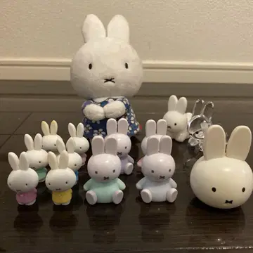 미피 굿즈(봉제 인형, 피규어) 세트