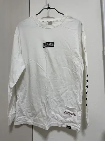 LEFLAH 긴팔 티셔츠 X-LARGE 화이트