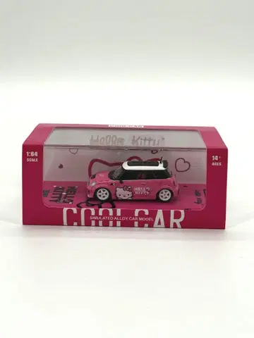1/64 BMW 미니 쿠퍼 헬로키티 콜라보