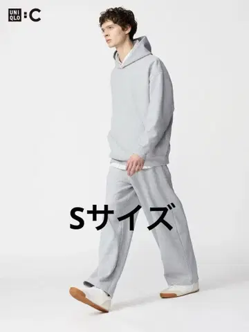 유니클로 UNIQLO C 맨투맨 와이드 팬츠