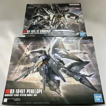HG RX-104FF 페넬로페 & RX-105 크시 건담 세트