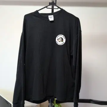 Nastydog 롱 T 블랙 M 사이즈