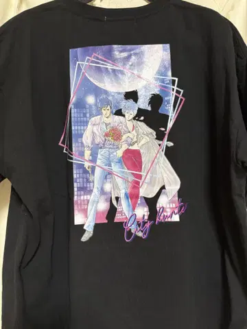 아베일 시티 헌터 티셔츠 M 블랙