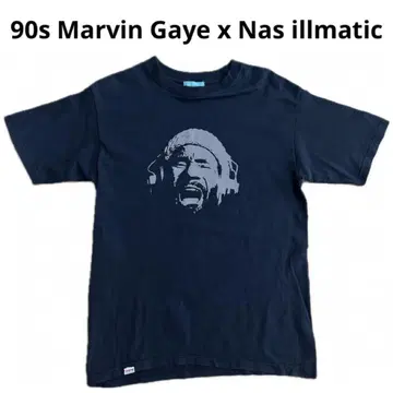 90s Marvin Gaye x Nas illmatic 티셔츠