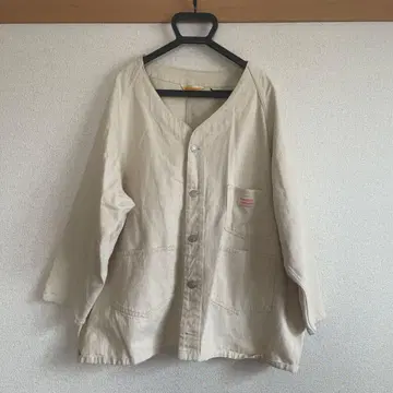 PENNEY'S 노카라 자켓 베이지