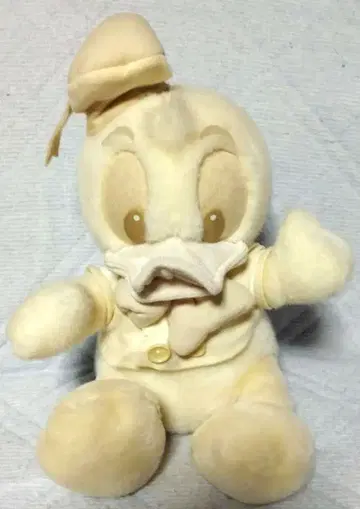 도널드 덕 봉제 인형 화이트