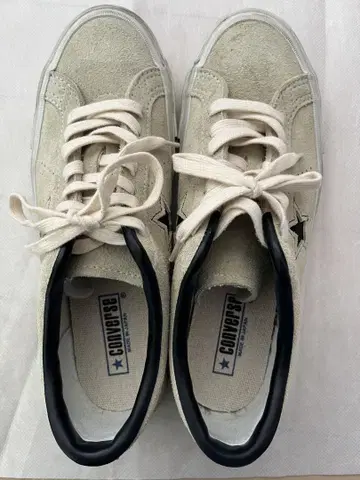 CONVERSE ALL STAR 스웨이드 스니커즈 베이지