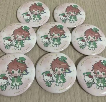 컬러풀 피치 카라피치 자파파 산리오 기본 캔뱃지 캔바