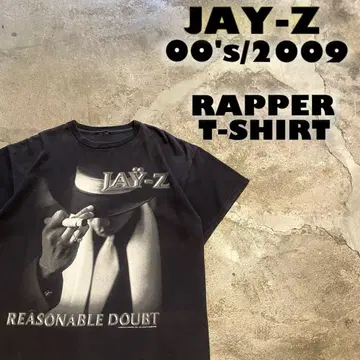 00's/2009 JAY-Z 제이지 래퍼 랩 음악 티셔츠