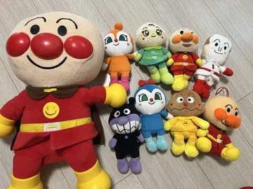 호빵맨 봉제 인형 세트