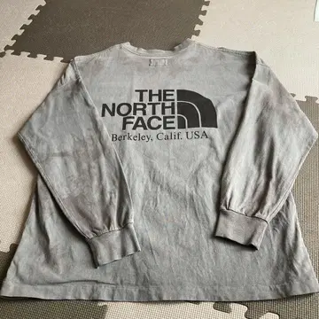 THE NORTH FACE 그레이 긴팔 티셔츠 L