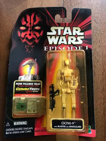 스타 워즈 에피소드 I 컴테크 피규어 배틀 드로이드