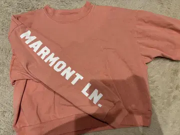 MARMONT LN. 프린트 맨투맨 L 사이즈 핑크