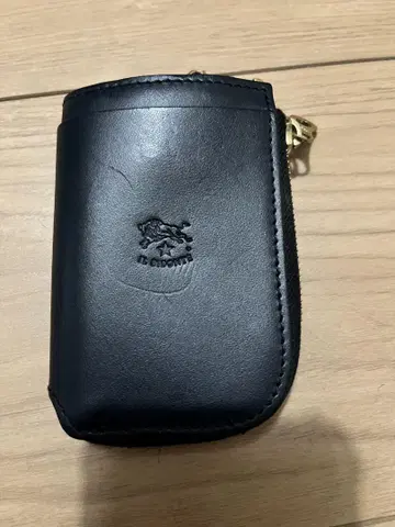 일비종떼 블랙 가죽 키케이스