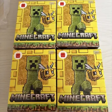 Minecraft 크리퍼 피규어 4개 세트