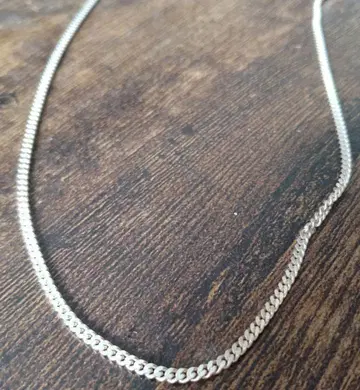 실버 925 키헤이 체인 50cm 2mm 각인 목걸이 액세서리
