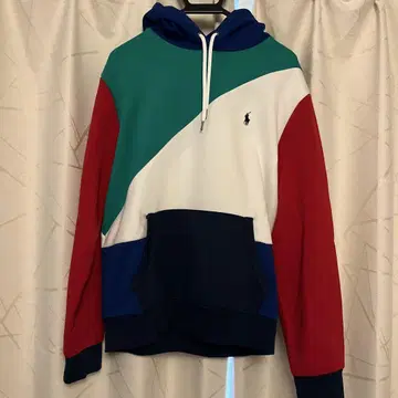 Ralph Lauren 멀티 컬러 후드티 M 사이즈